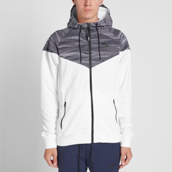 Nike Other - NIKE AIR HYBRID WINDRUNNER M BLACK/WHITE FULL ZIP